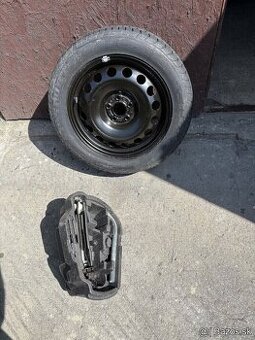 Rezerva 5x100 r16 205/55 r16 výpln rezervy/zdvihák/klúč