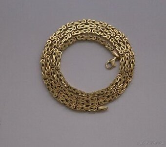 Zlatá retiazka 15,45g  Kráľovský vzor, rýdzosť 585 /14 karát