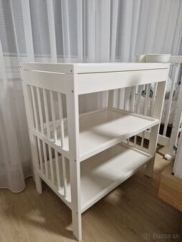 Prebaľovací stôl + podložka