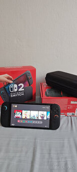 Nintendo Switch 2 + ochranné púzdro, v záruke.