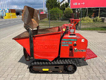Samonakladací mini dumper Hinowa HS1100 pásový fúrik