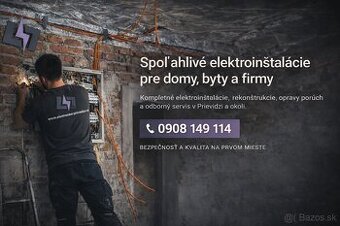 Elektroinštalácie a servis Prievidza