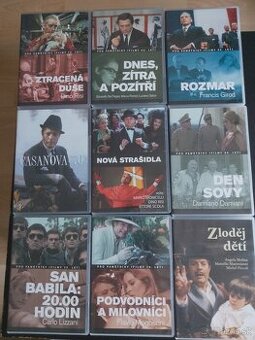Predám DVD filmi-Taliansko,Francuzsko