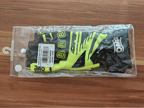 Detské kartingové rukavice OMP KS-3 (žltá/čierna)