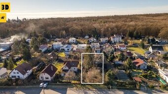 PNORF – st. pozemok s rekreačnou chatkou, 799 m2, Budmerice