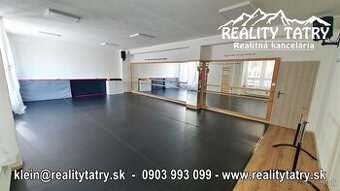 Priestory na služby alebo obchodnú prevádzku 110 m2 v PP