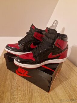 Jordan 1 retro high og patent bred - 1