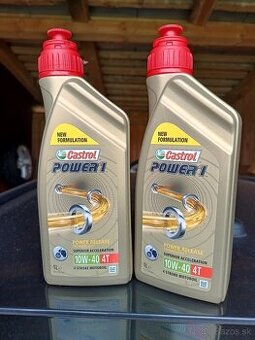 Predám olej Castrol Power 4T 10W-40