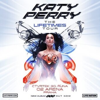 Katy Perry Praha 30.10.2025 Praha