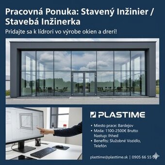 Stavebná inžinierka - Stavebný inžinier - stavebníctvo, BJ