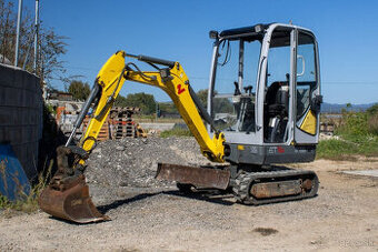 Mini bager Wacker Neuson ET16 +príslušenstvo