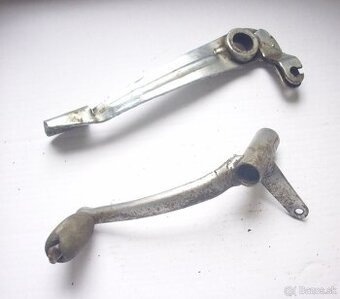 Jawa 23 páčka brzdy a radiaca páka