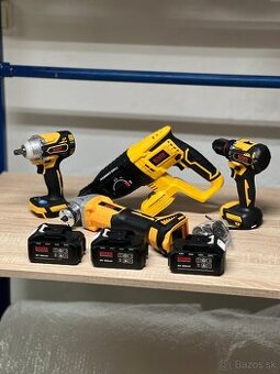 Výhodná ponuka 4v1 aku set 3xbaterie kompatibilné s makita