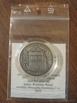 Strieborná medaila - Bilíková chata