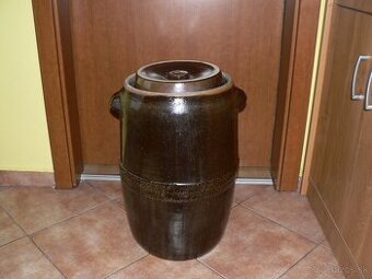 keramický sud na kapustu, objem 27l