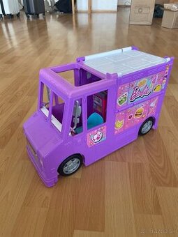 Barbie Foodtruck - otvárateľná dodávka