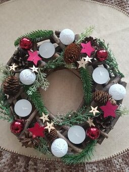 Vianočné ozdoby - venčeky