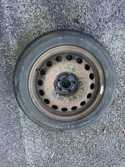 4X DISKY + PNEU Octavia 1 vw Golf 4 audi A3 16KY 5x100