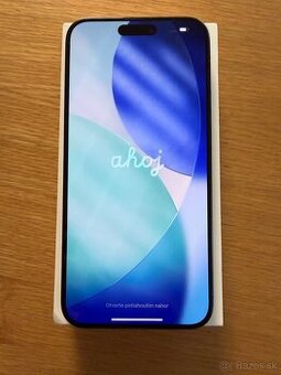 iPhone 15 Pro Max 256GB Čierny Titán