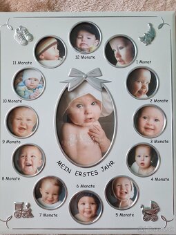 Rámik na 13 fotiek pre novorodenca