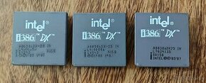 Procesor Intel 386DX 25Mhz - testované so zárukou - 1