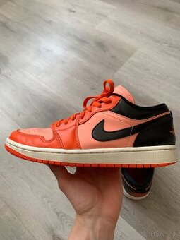 Nike Air Jordan 1 Low “Rush Orange Black”