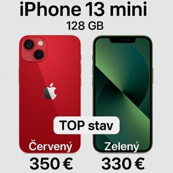 iPhone 13 mini 128gb red/green