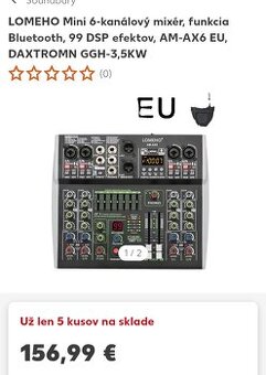 Mixér plus mikrofón