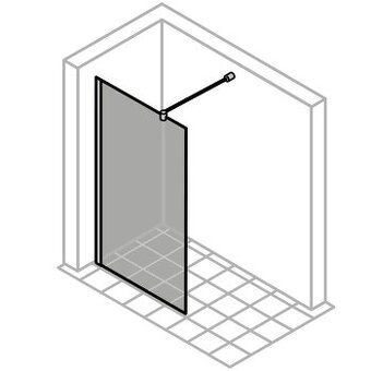 Sprchová zástena HÜPPE MYFlex SWA 1200 (120cmx200cm)