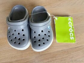 Crocs detské- NOVÉ s vysačkou, vel. 19-21 - 1