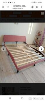 Manželská posteľ 160x200.... Nová zabalená