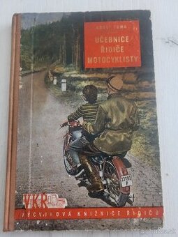 Učebnice řidiče motocyklisty.