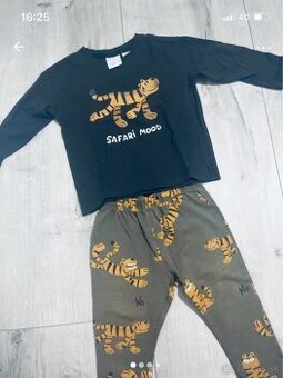Detská súprava Zara- tigríci. Veľkosť 86, super stav.