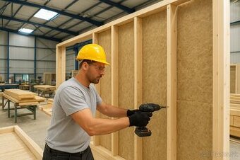 🪵 Hľadáme pracovníkov na výrobu drevostavieb v hale - DE