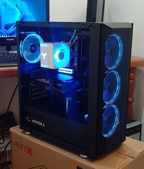 Herný PC – Ryzen 5 + RTX 4060/8G+ 32GB RAM+NVMe