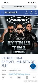 Tina a Rytmus v Ministry  BB