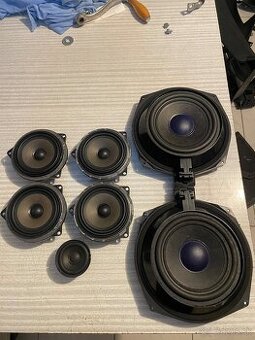 BMW e91 reproduktory kompletný audio system - 1