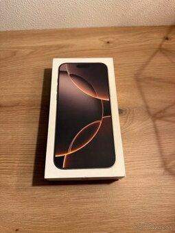 Apple iPhone 16 Pro Max 256GB Desert Titanium ,Top Stav,Záru