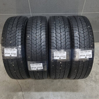 Zimné dodávkové pneumatiky 195/75 R16C SEMPERIT