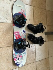 Burton snowboardový detský set