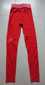 Adidas červené legíny športové dámske - 1