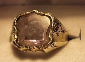 Zlatý prsteň 333, 8k, veľkosť 61