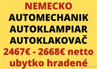 AUTOMECHANIK - AUTOKLAMPIAR - AUTOLAKOVAČ
