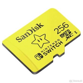 Sandisk microSDXC 256GB Nintendo Switch A1 V30 UHS-1 U3