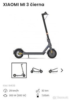 Xiaomi Mi scooter 3