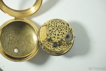 barokove vreckove hodinky spindlovky ca. 1700-1710