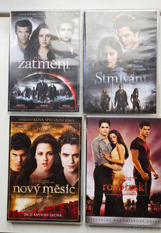 DVD Twilight sága komplet, 4x DVD Špeciálna Edícia (s bonusm