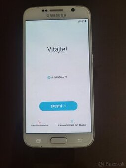 Samsung Galaxy S6 (SM-G920F), biely