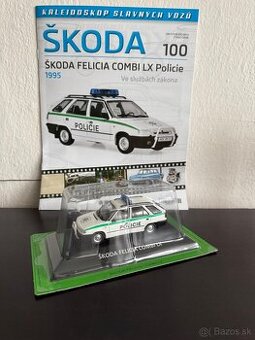 Škoda Felicia LX Combi Policie - 1:43 - Deagostini