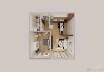 Na predaj 2-izbový byt